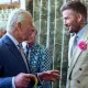 The name of David Beckham, the legend of English football,