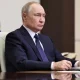 Россия президенти Владимир Путин ҳукумат аъзолари билан