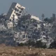 Israeli armed forces destroyed residential buildings in