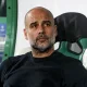 Manchester City head coach Pep Guardiola has been breaking