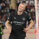 Manchester City forward Erling Haaland once again