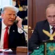Oq uy rahbari Donald Tramp Rossiya prezidenti Vladimir