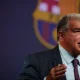 Barcelona president Joan Laporta has directly contacted
