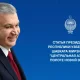 Президент Узбекистана Шавкат Мирзиёев в своей статье