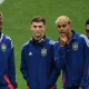 The starting lineups for the Nations League final between