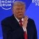 АҚШ президенти Доналд Трампнинг Давосдаги бир соатдан