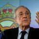 Real Madrid president Florentino Perez announced that the