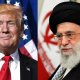 Эронга қарши урушда ўлдирилмаган Хоманаий, Трампнинг