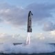 Starship В3 ўта оғир ракета ташувчисининг илк парвозидан