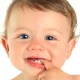 The appearance of the first teeth in infants is always an