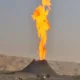 Видео с газовым пламенем в Байсунском районе