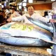 The traditional first tuna auction of the year in Japan