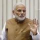 Hindiston bosh vaziri Narendra Modi mamlakat oldida turgan
