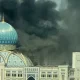 Today, on August 19, a fire broke out on the roof of the