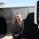 American woman Linn White represented herself in court and