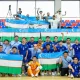 The Uzbekistan futsal national team under Nodir Eliboyev