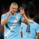 Manchester City-Stürmer Erling Haaland verbarg seine