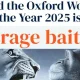 Оксфордский словарь назвал слово "ragebait" -
