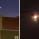 An unusual and mysterious phenomenon was recorded in the