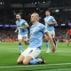 Manchester City striker Erling Haaland scored his 100th