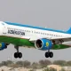 Uzbekistan Airways aviakompaniyasi Toshkent—Dubay—Toshkent