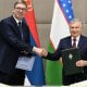 O‘zbekiston Prezidenti Shavkat Mirziyoyev Serbiya