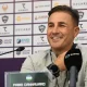 A press conference was held at the National Football