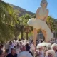 An unusual event was organized in the US to mark the 100th