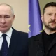 Russian President Vladimir Putin proposed to Ukrainian