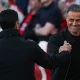 El entrenador del Arsenal, Mikel Arteta, habló con cariño