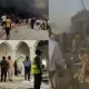 An explosion at a mosque in Mayduguri, a city in