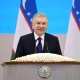 President Shavkat Mirziyoyev congratulated the people of