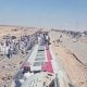 Another road-transport tragedy occurred in Egypt. In the