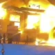 Buxoro viloyati Jondor tumanida sodir bo‘lgan yong‘in