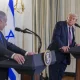 АҚШ президенти Доналд Трамп Исроил бош вазири Бинямин