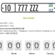 In Uzbekistan, the license plate 10 777 ZZZ was sold at
