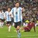 Argentina's national team captain, Lionel Messi,