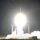The American-made Falcon 9 rocket once again soared into