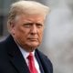 Президент США Дональд Трамп во время своего визита в музей