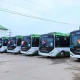 Thirty modern buses manufactured by China’s ZHONGTONG Bus