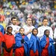 The Uzbekistan national team played a friendly match