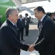 Президент Республики Узбекистан Шавкат Мирзиёев 9 октября