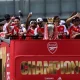 A massive celebratory parade took place in North London to
