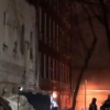 Moskvada bir bino qulab tushdi (video)