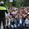 Qirg‘iziston sobiq prezidenti Atamboyevning tarafdorlari Bishkekda mitingga chiqishdi