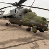 Ўзбекистонга Россиядан 4та Ми-35М вертолётлари олиб келинди (фото)