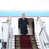 Шавкат Мирзиёев Санкт-Петербургга етиб борди