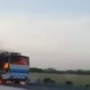 Samarqandda yonib ketgan yo‘lovchi avtobus haqida IIV bayonot berdi