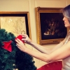 Melaniya Tramp Oq uyda ulkan archa daraxtini yasatdi