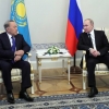 Путин ва Назарбоев телефон орқали бир қатор масалаларни муҳокама қилишди